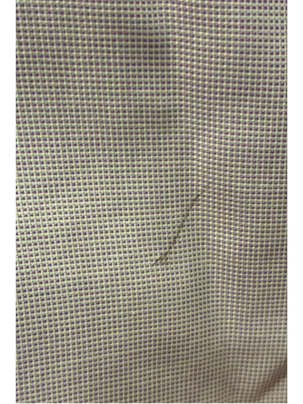Banana Republic Dress Shirt men Size M Purple White Check preppy